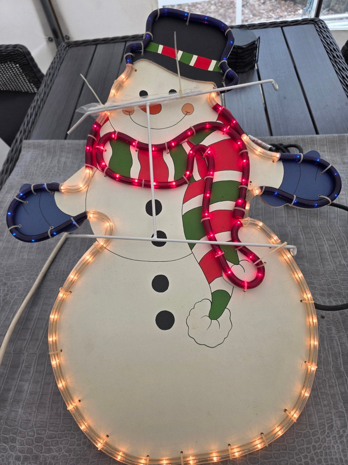 Sneeuwpop met verlichting, Diversen, Ophalen