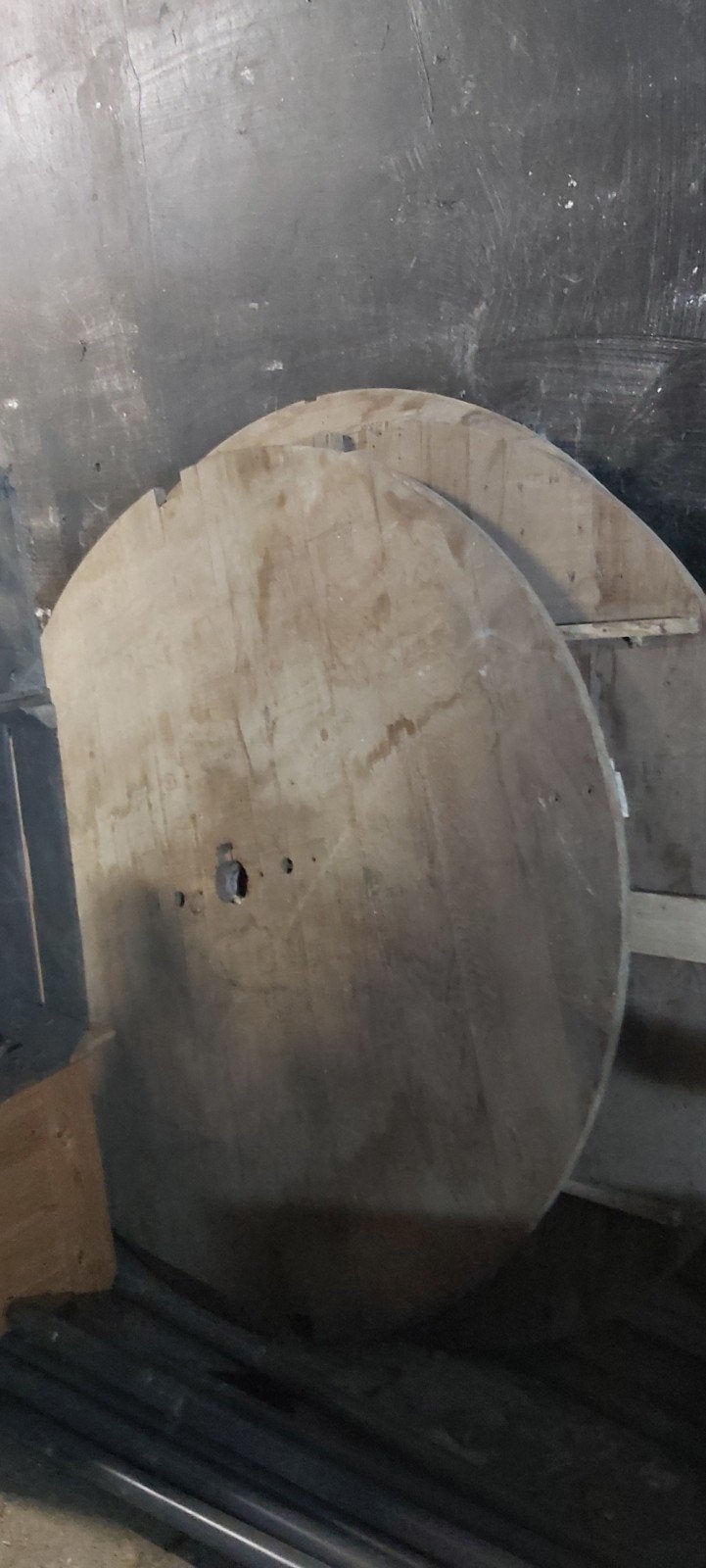 3 Grote houten schijven - Ideaal voor diverse projecten, Ophalen, Gebruikt, Overige typen, Minder dan 200 cm