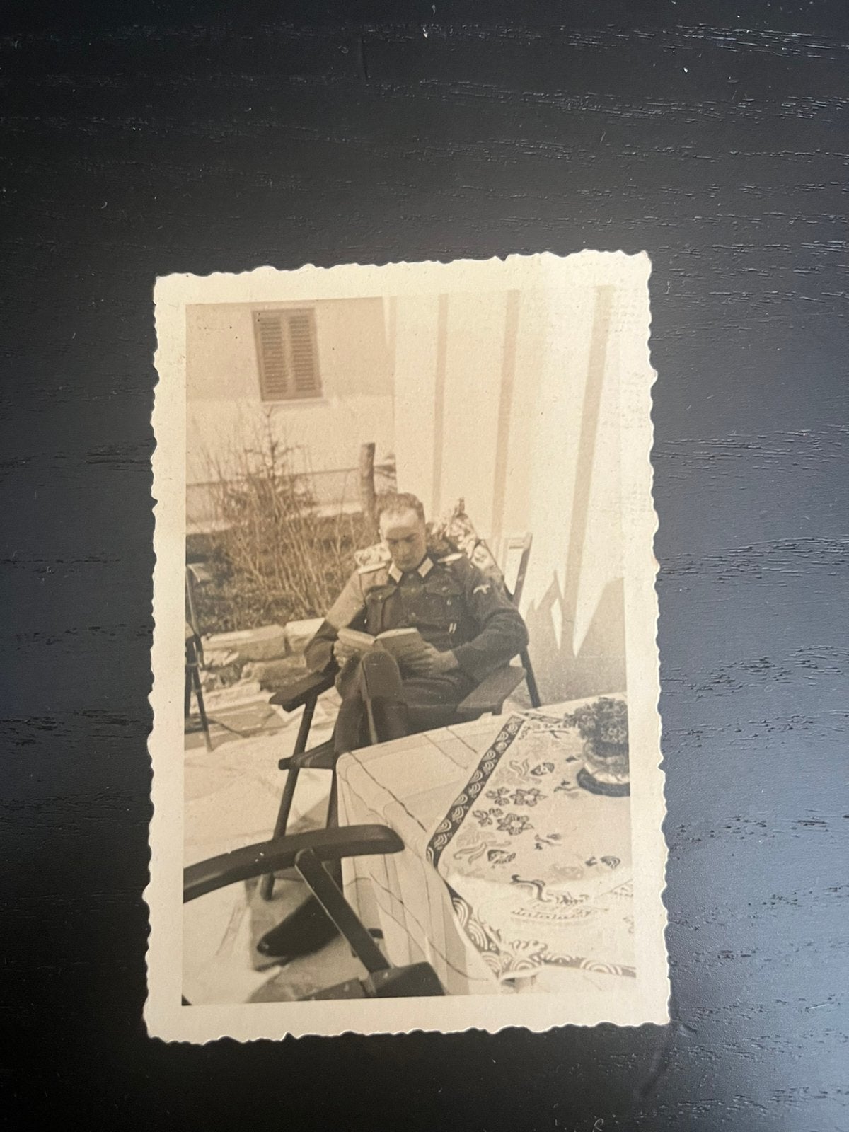 Ss polizei foto, Verzamelen, Militaria | Tweede Wereldoorlog, Ophalen of Verzenden, Landmacht, Duitsland, Foto of Poster