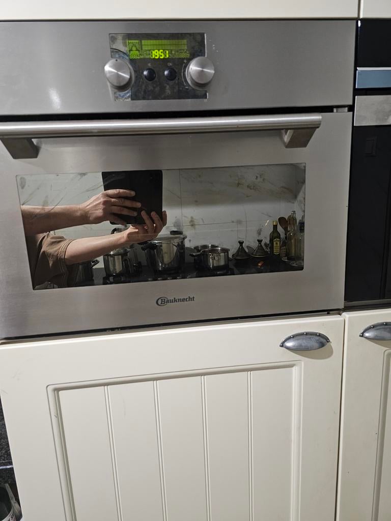 Combioven en combimagnetron van bauknecht, Witgoed en Apparatuur, Ovens, Ophalen, Gebruikt, Hete lucht