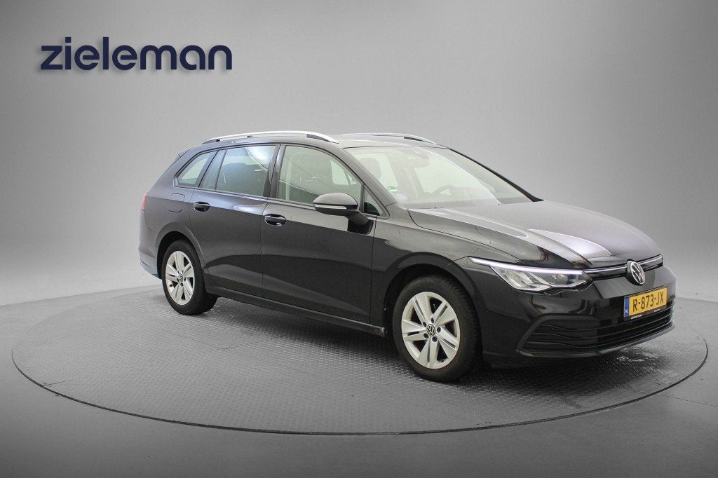 Volkswagen GOLF Variant 1.0 eTSI Life Automaat - Digitaal Co, Auto's, Volkswagen, Gebruikt, Met garantie (alle), Zwart, Golf