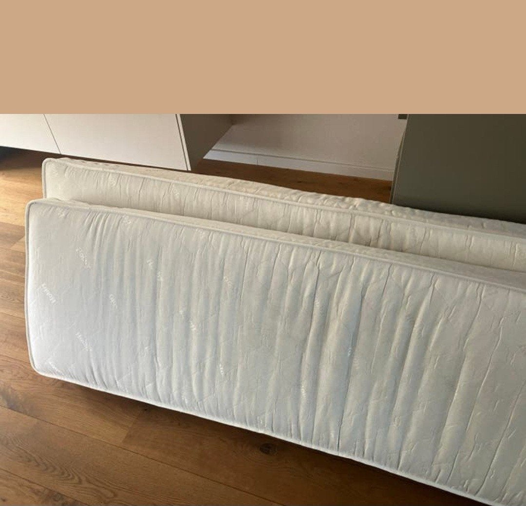 2 stuks Hobby caravan matras 205x65cm - Wasbare tijk/hoes, Ophalen