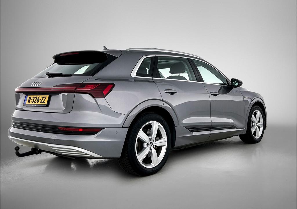 Audi e-tron 55 quattro Advanced edition 95 kWh | SOH 95,6% |, Auto's, Audi, Automaat, Stof, Zwart, 95 kWh