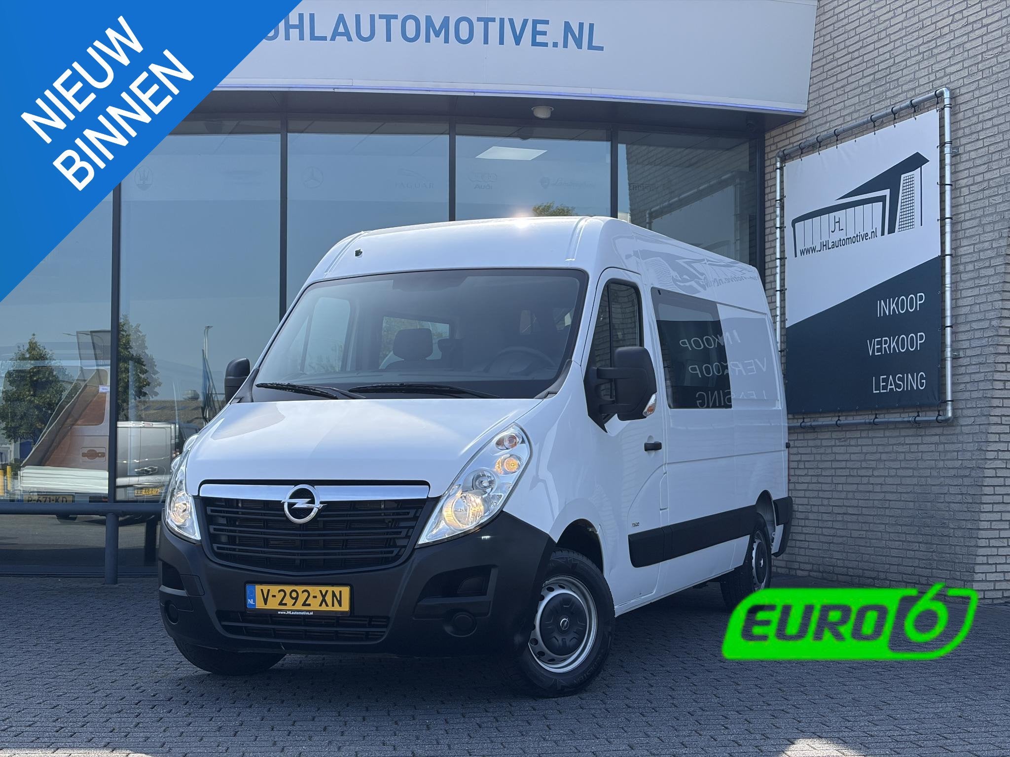 Opel Movano 2.3 CDTI L2H2 DC*7PERSOON*CRUISE*HAAK*A/C*, Auto's, Gebruikt, Euro 6, 4 cilinders, Origineel Nederlands