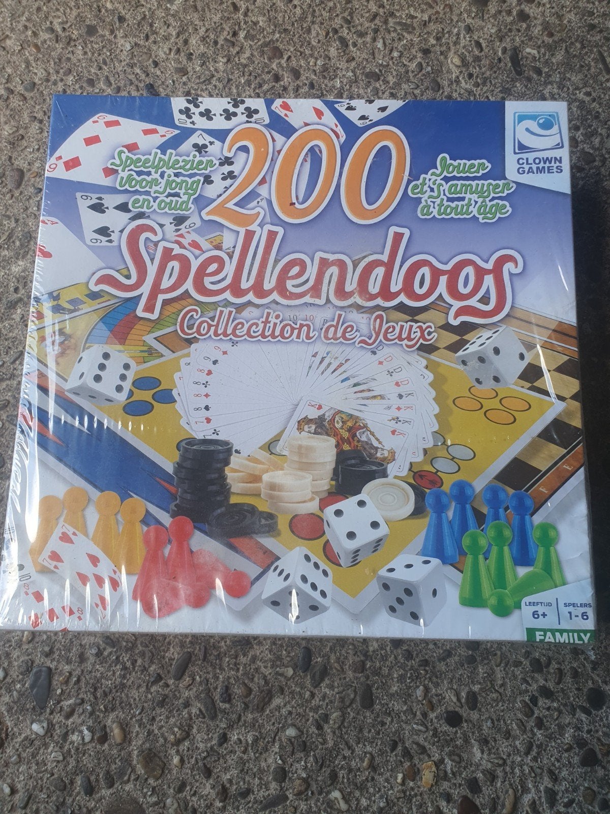 200 Spellendoos Clown Games - Nieuw en Ongeopend, Vijf spelers of meer, Ophalen, Nieuw, Clown Games