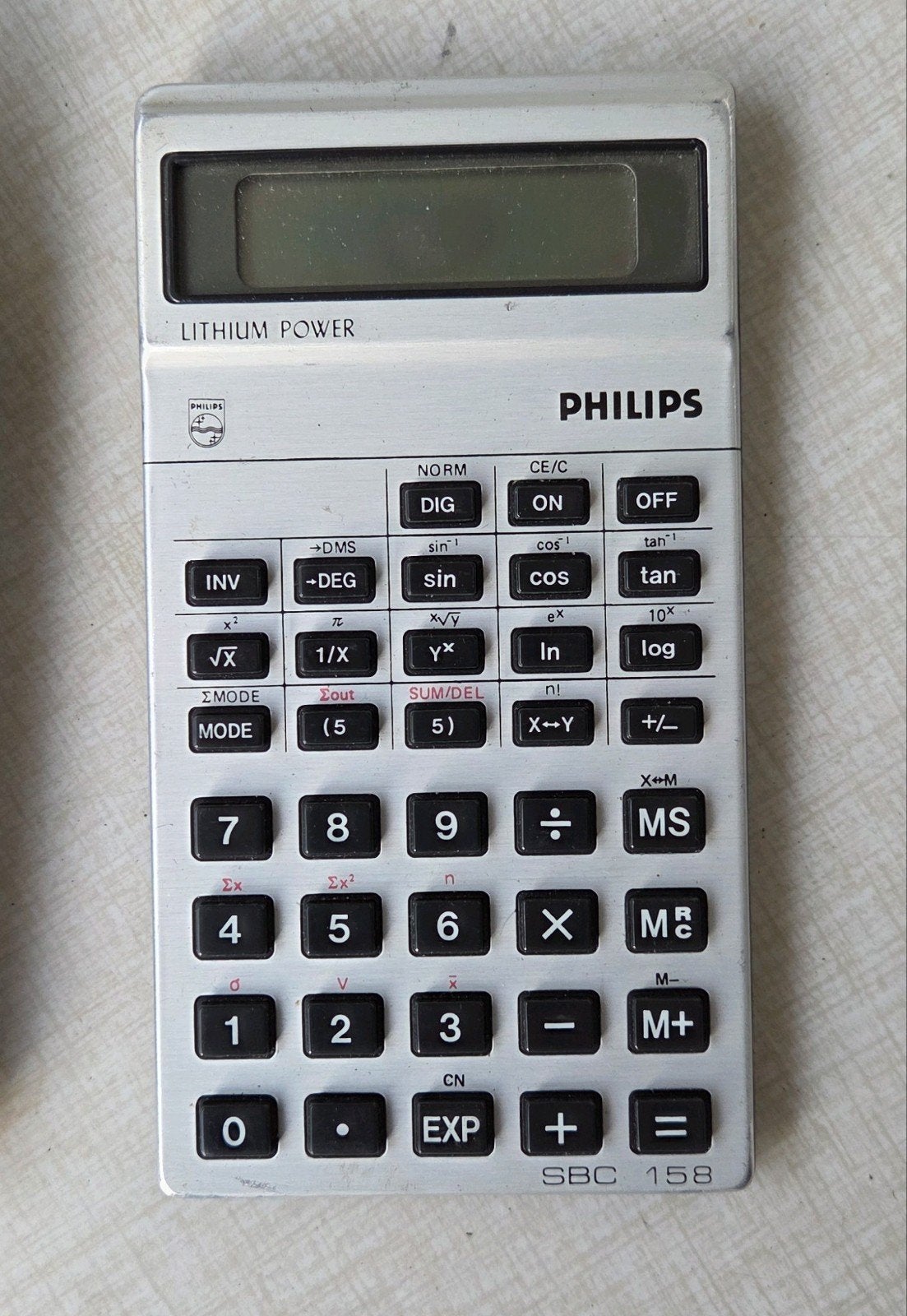 Vintage Philips rekenmachine SBC158, Ophalen of Verzenden