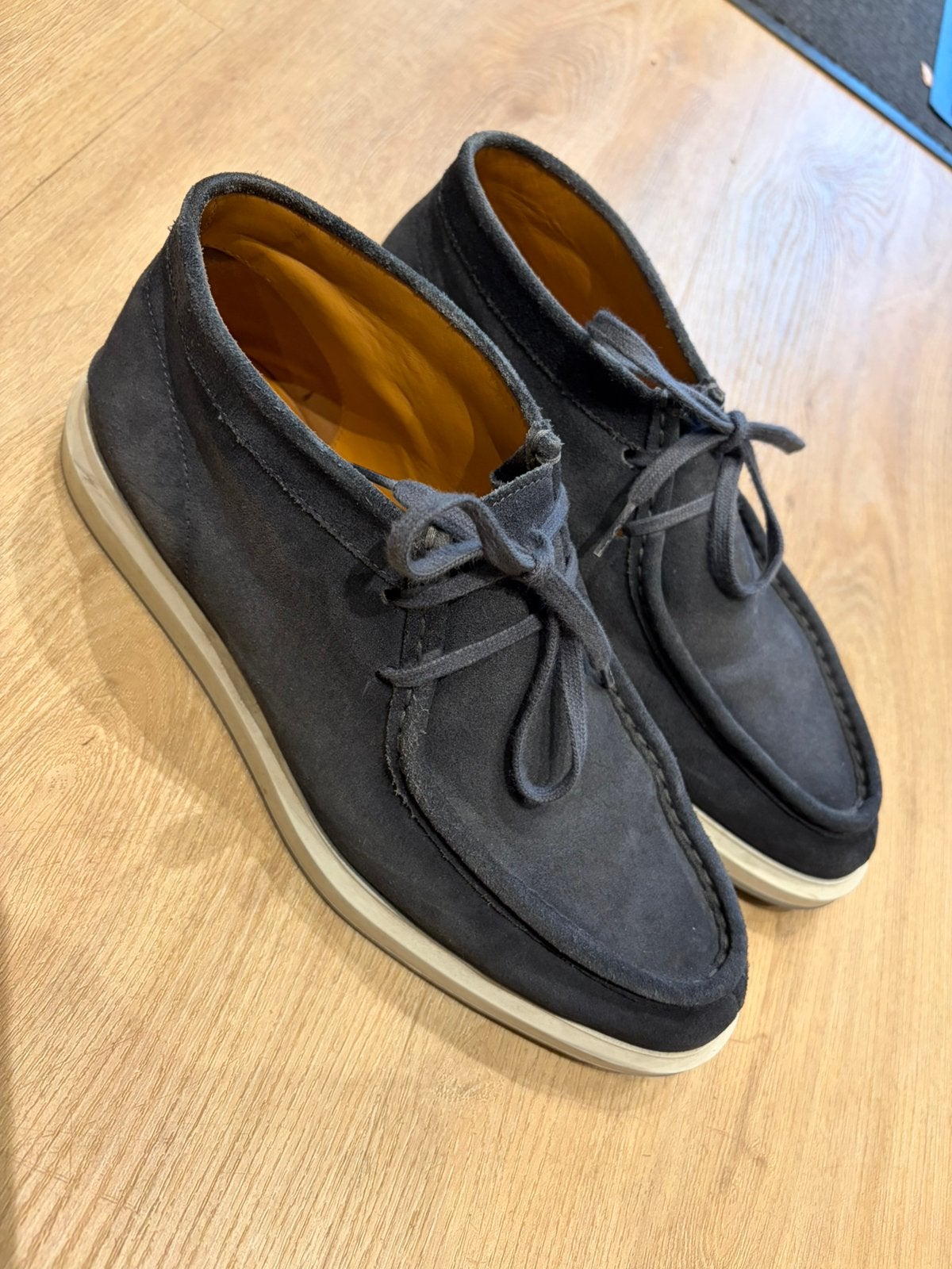 Magnanni instappers/loafers (41) - als nieuw!, Loafers, Zo goed als nieuw, Verzenden, Blauw