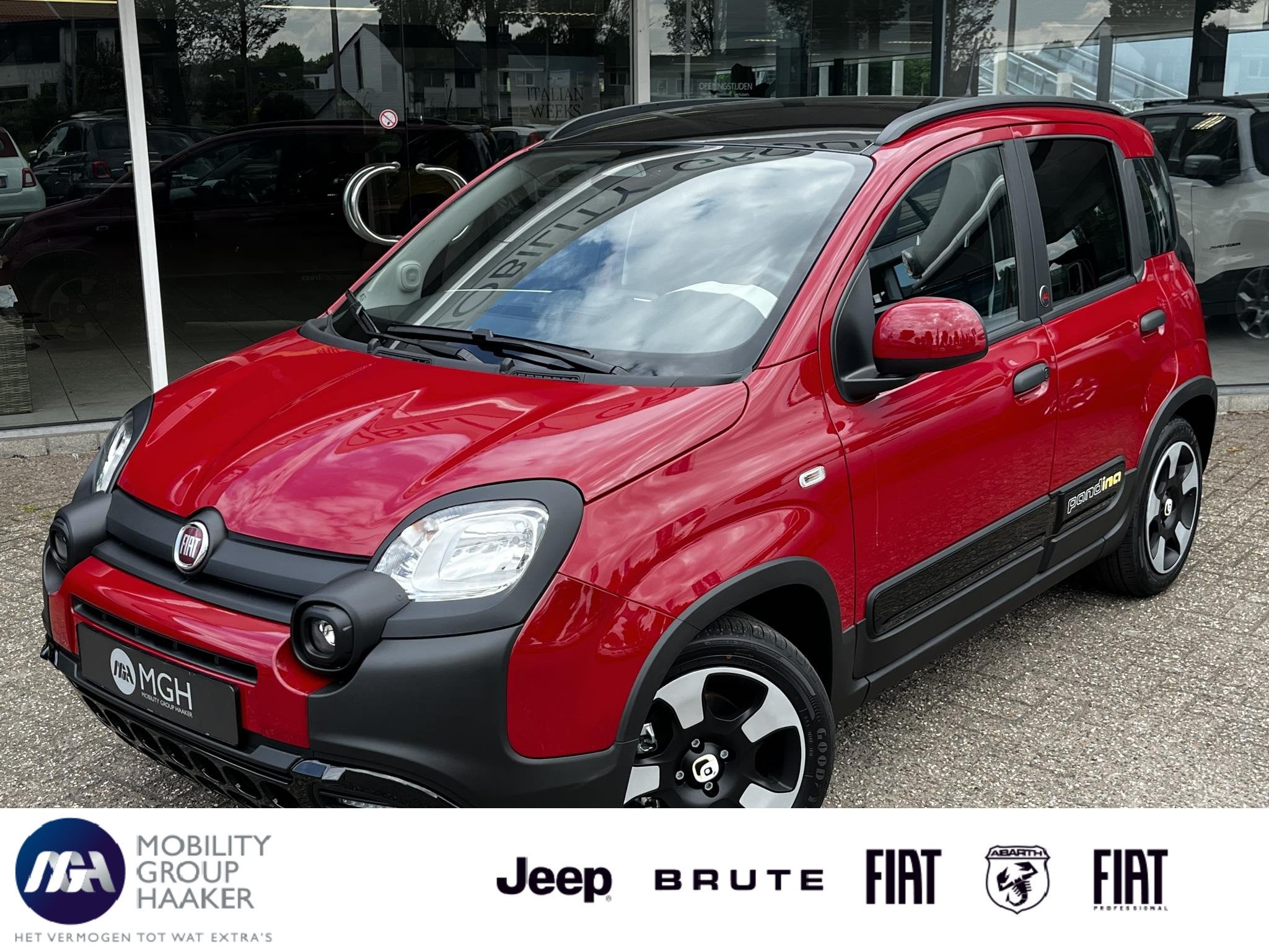 Fiat Panda 1.0 Hybrid Pandina | Airco | Apple-Android | RED