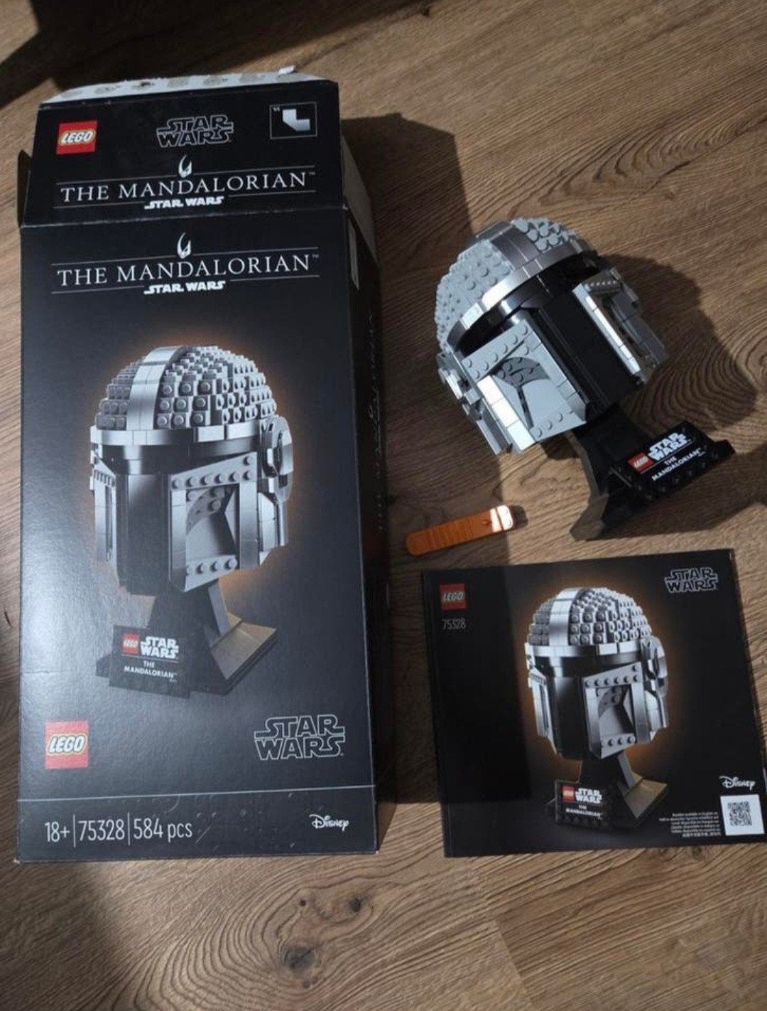 Lego Star Wars 75328 The Mandalorian Helm, Ophalen, Compleet, Star Wars, Lego