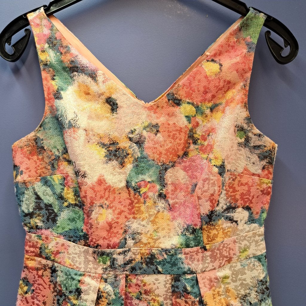 Esprit cocktailjurk jurkje 'old fashion' bloemprint 38 45654, Maat 38/40 (M), Esprit, ., Ophalen of Verzenden