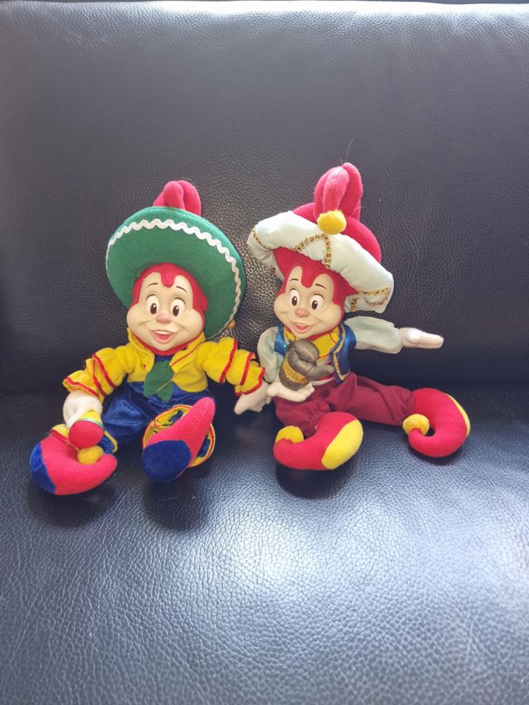 2 oude pardoes knuffels Efteling, Verzamelen, Ophalen of Verzenden, Zo goed als nieuw, Overige typen