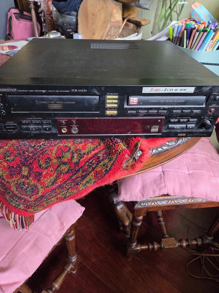 cd speler met een cd brander er naast, Ophalen, Gebruikt, Overige merken