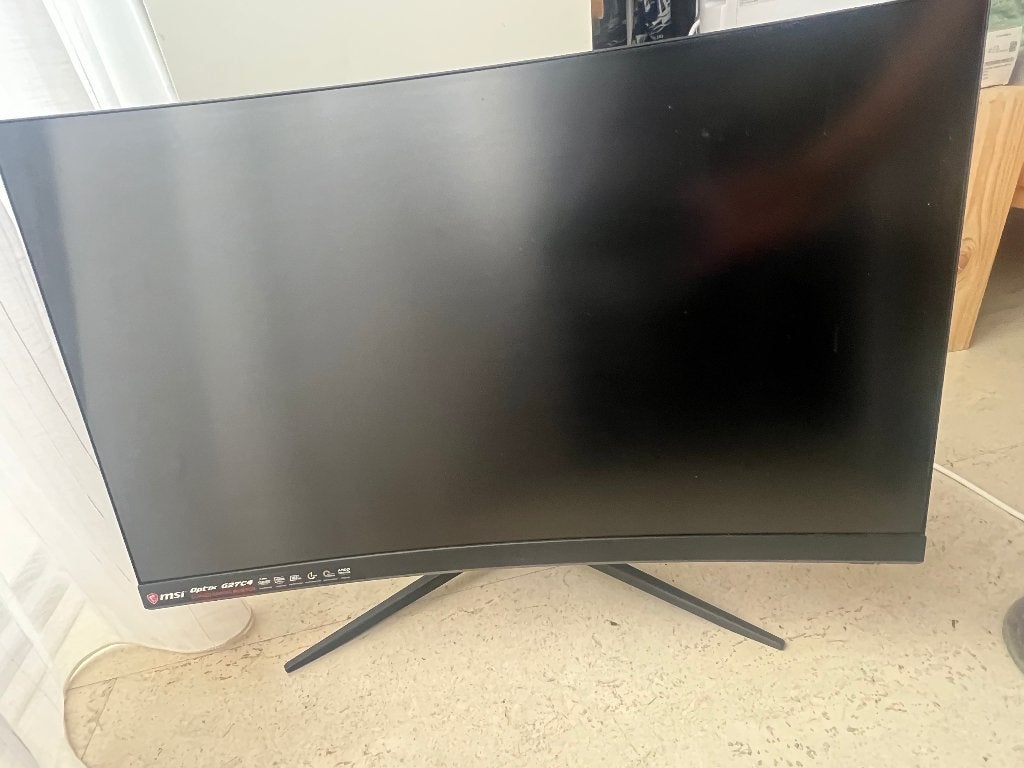 MSI Optix G27C4, Computers en Software, Monitoren, MSI, VA, Full HD, Zo goed als nieuw