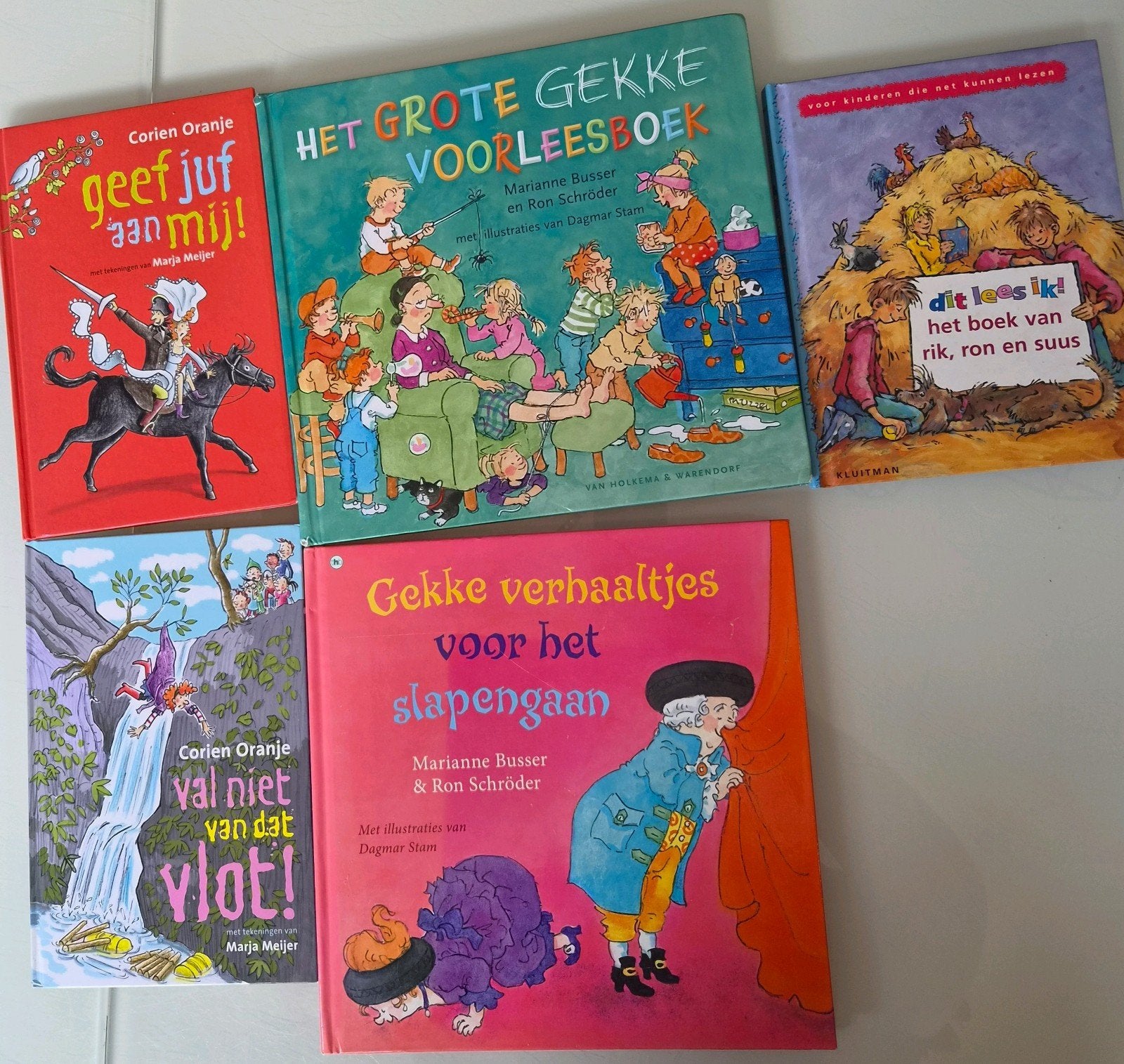 3 boeken 2x Marianne Busser + dit lees ik!, Boeken, Ophalen of Verzenden, Gelezen, Corien Oranje, Marianne Busser & Ron Schröder
