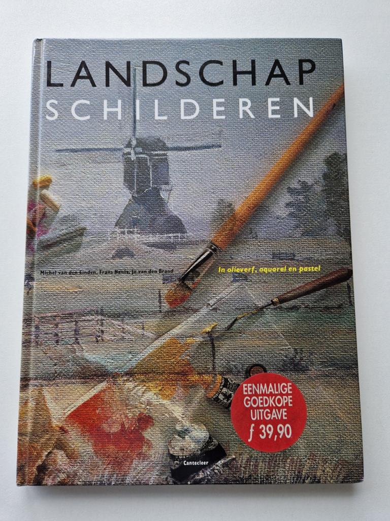Landschap schilderen  - Michel van Enden, Frans Nauts, Jo, Boeken, Ophalen of Verzenden, Zo goed als nieuw, Tekenen en Schilderen