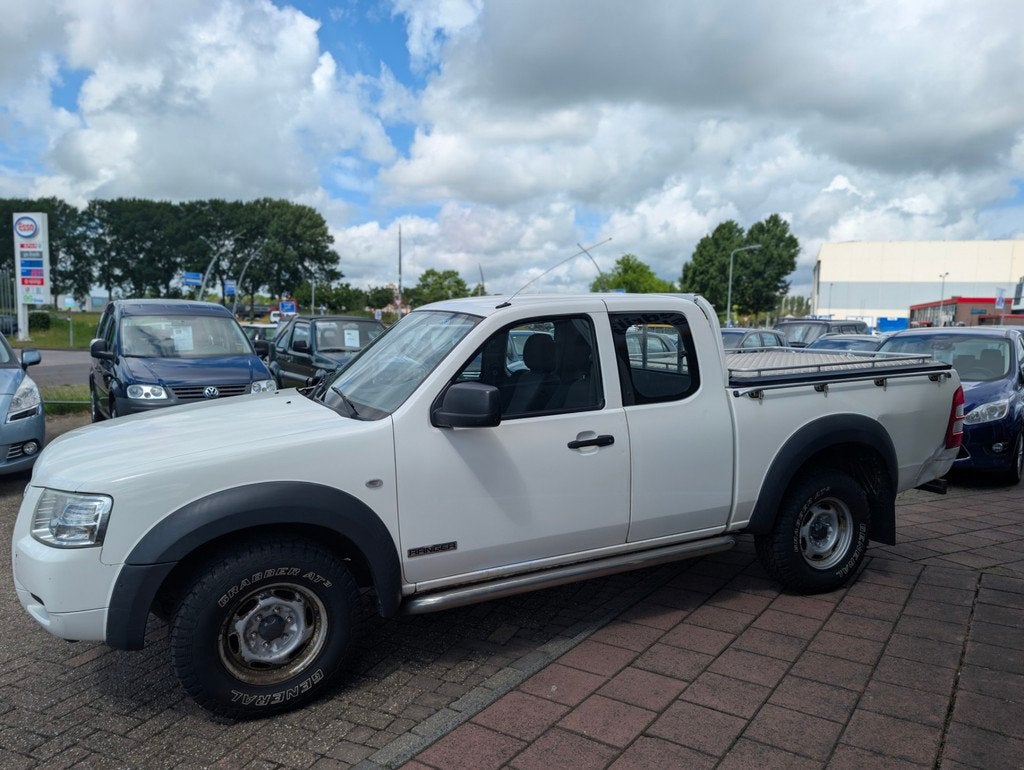 Ford Ranger 2.5 TDCI Super Cab - Airco - 4x4 - Marge -, 2500 cc, Elektrische ramen, Stof, Gebruikt