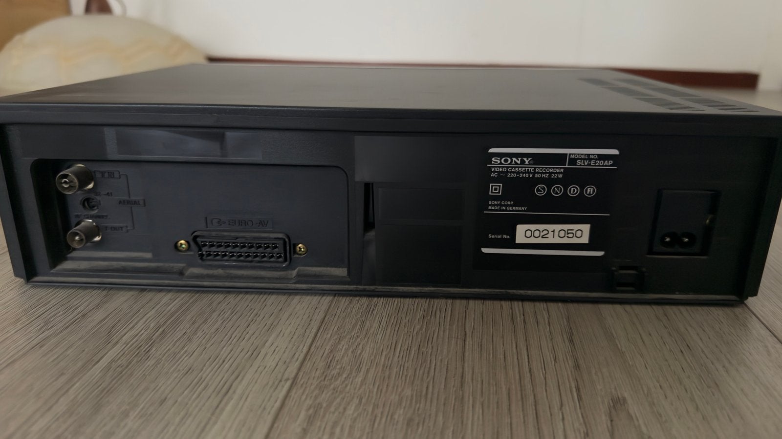Sony SLV-E300AP VHS Video Cassette Recorder, Ophalen of Verzenden, Gebruikt, VHS-speler of -recorder