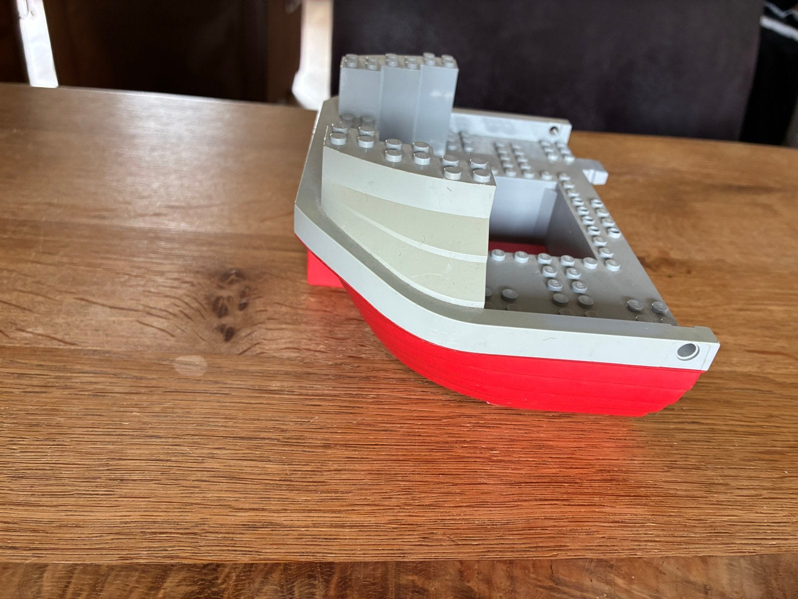 Lego boot (onderdeel) - rood/grijs, Ophalen of Verzenden, Gebruikt, Jongen of Meisje