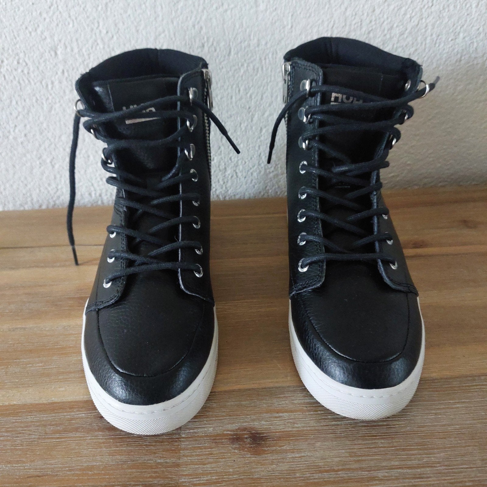 HUB boots maat 40(nieuwstaat), Zwart, Ophalen of Verzenden, HUB, Sneakers of Gympen