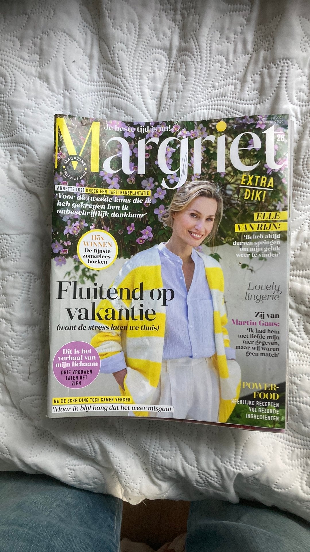 Tijdschriften: Margriet, jaargang 2024, tweede helft, Ophalen of Verzenden, Gelezen, Damesbladen