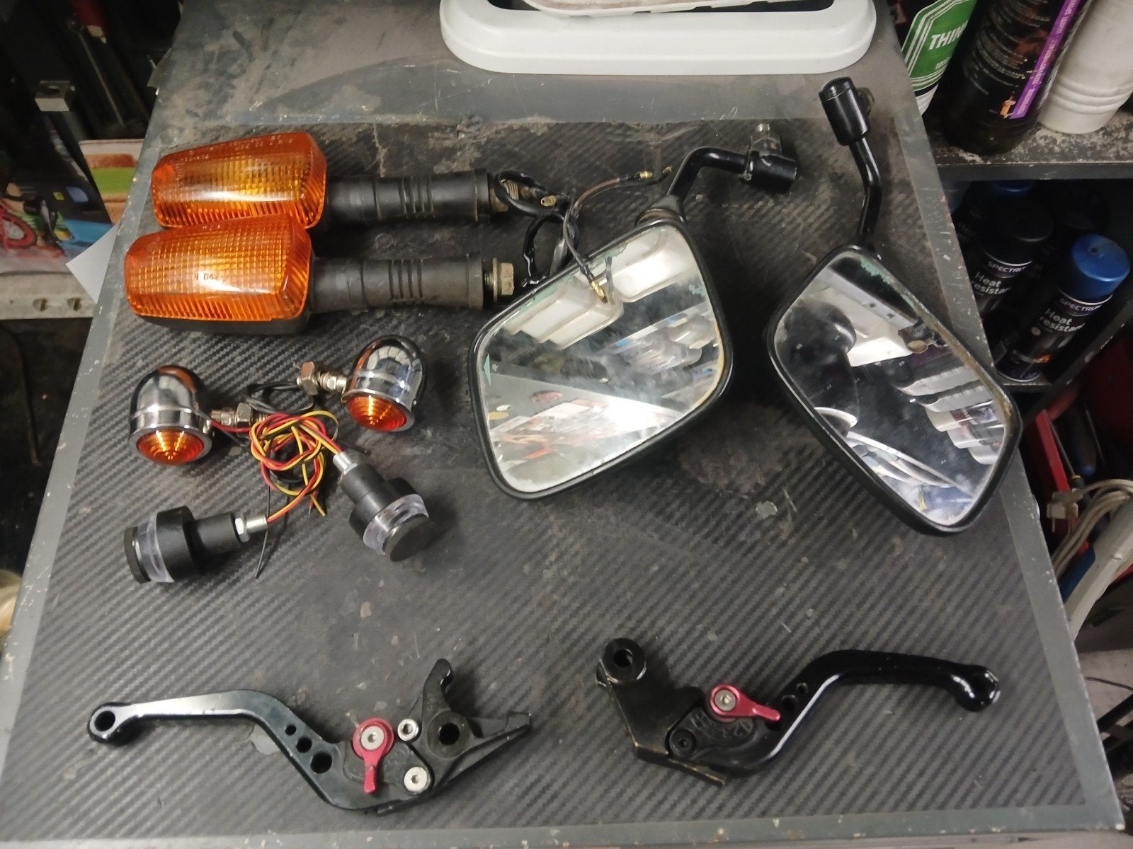 yamaha xj 900 spiegels, Ophalen of Verzenden, Gebruikt