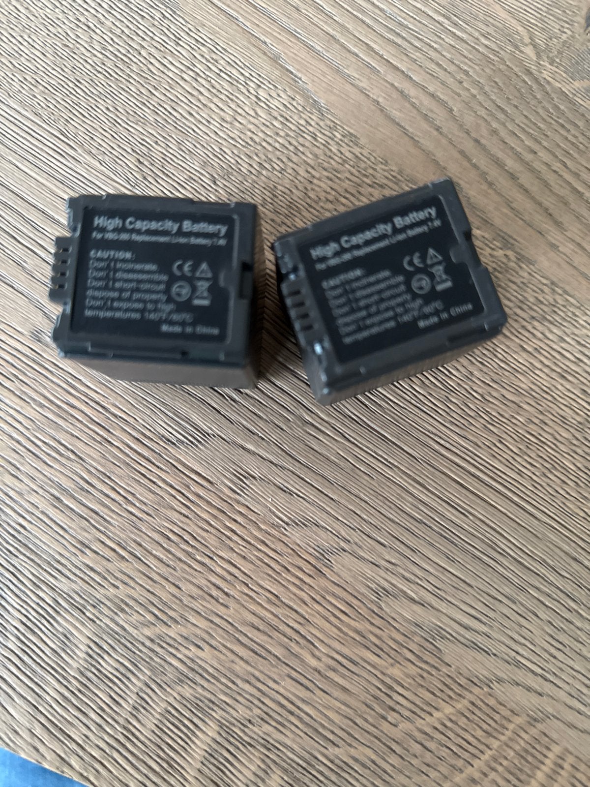 2x High Capacity Batterij voor VGS-800 (vervanging), Ophalen of Verzenden, Zo goed als nieuw
