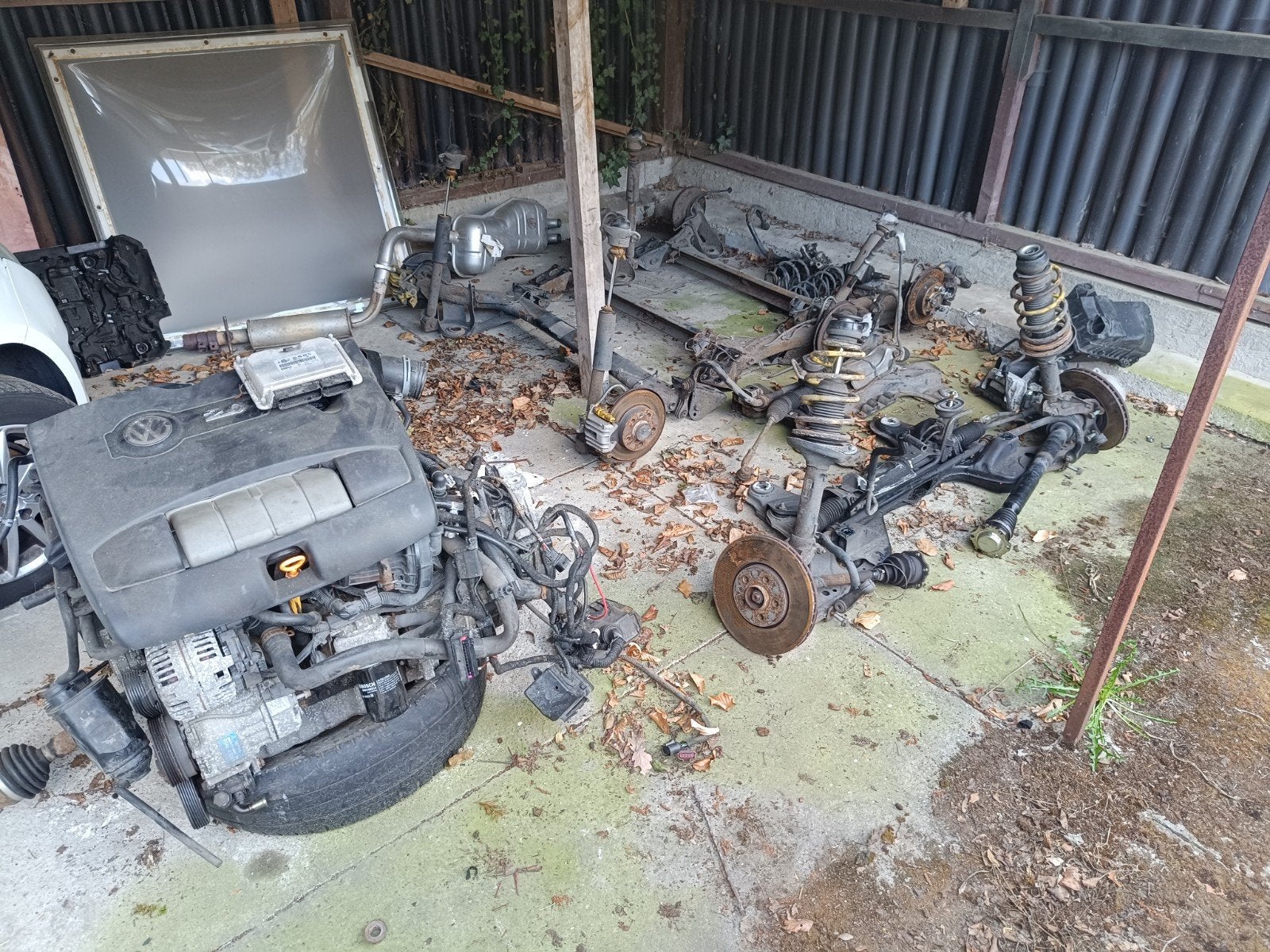 Grote verzameling Volkswagen Golf 4 Bora onderdelen, Auto-onderdelen, Ophalen, Gebruikt, Seat