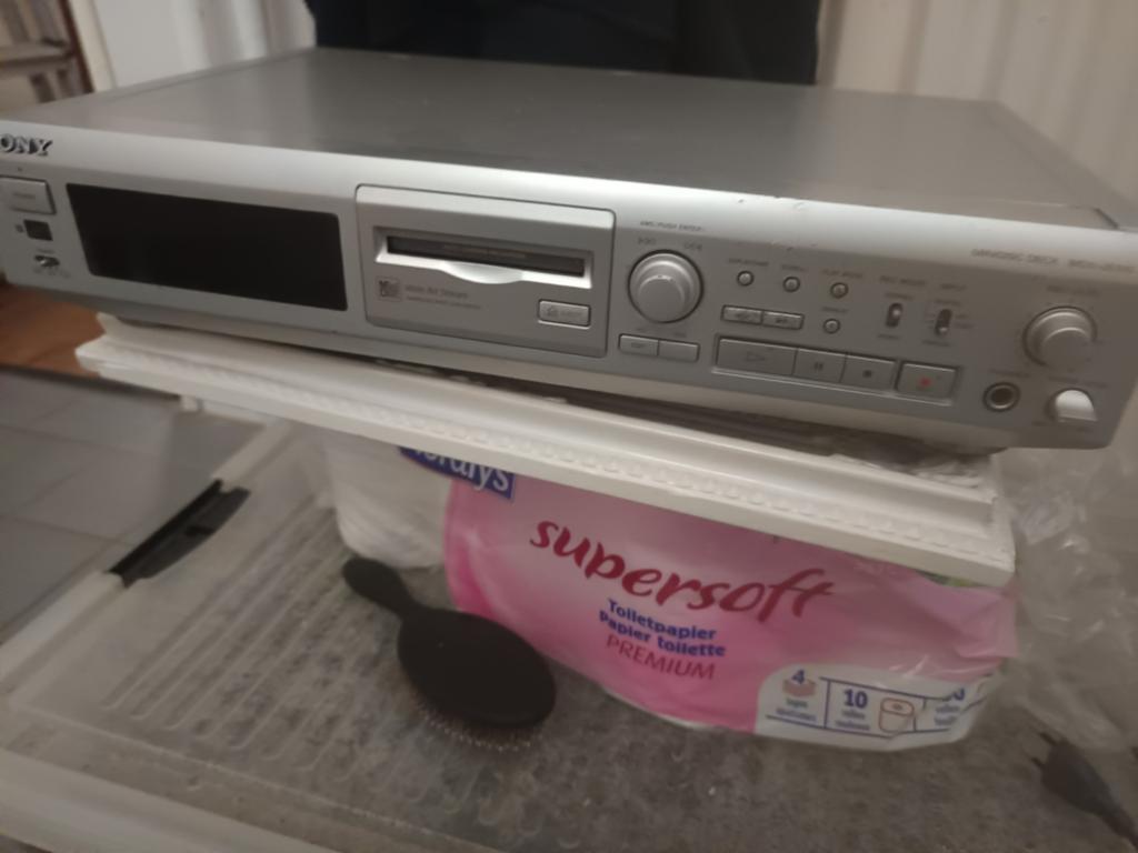 Sony MDS-JE510 Minidisc Deck - Perfect voor Audiofielen, Ophalen of Verzenden, Minidisc-recorder