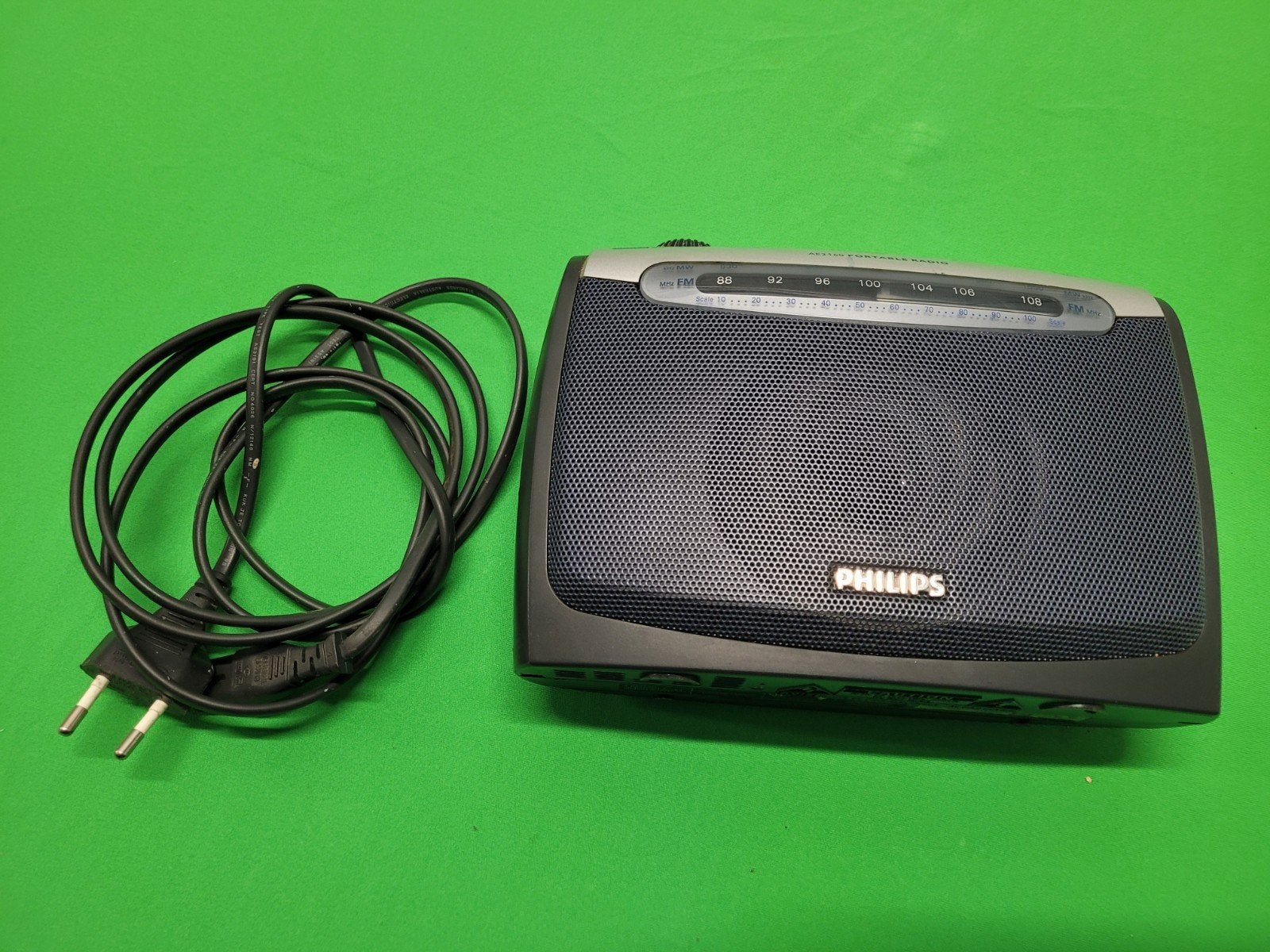 Philips AE2160 draagbare radio MW/FM, Ophalen of Verzenden, Gebruikt, Radio