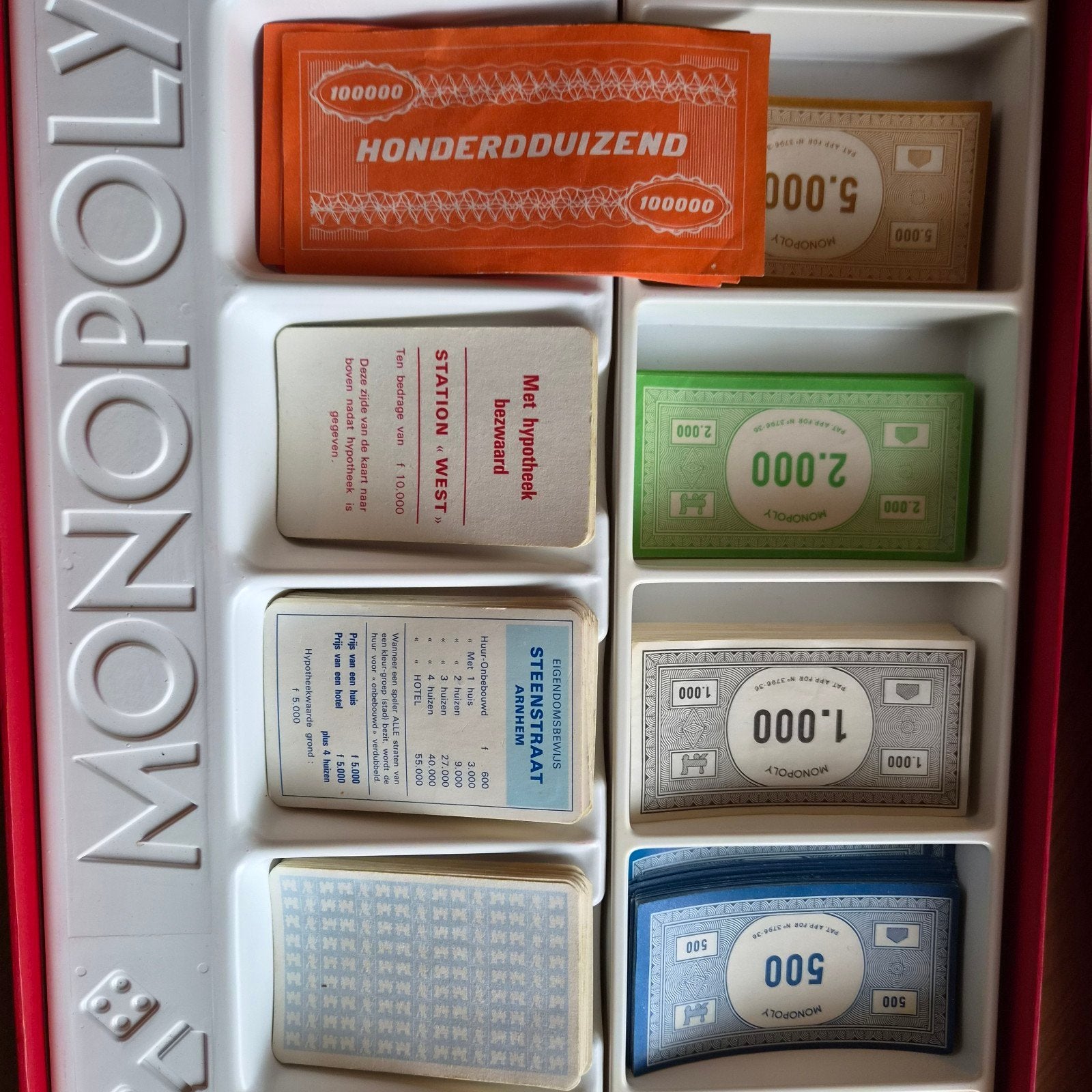 Oude Vintage Monopoly Smeets & Schippers 1968 – COMPLEET!, Drie of vier spelers, Ophalen of Verzenden, Zo goed als nieuw