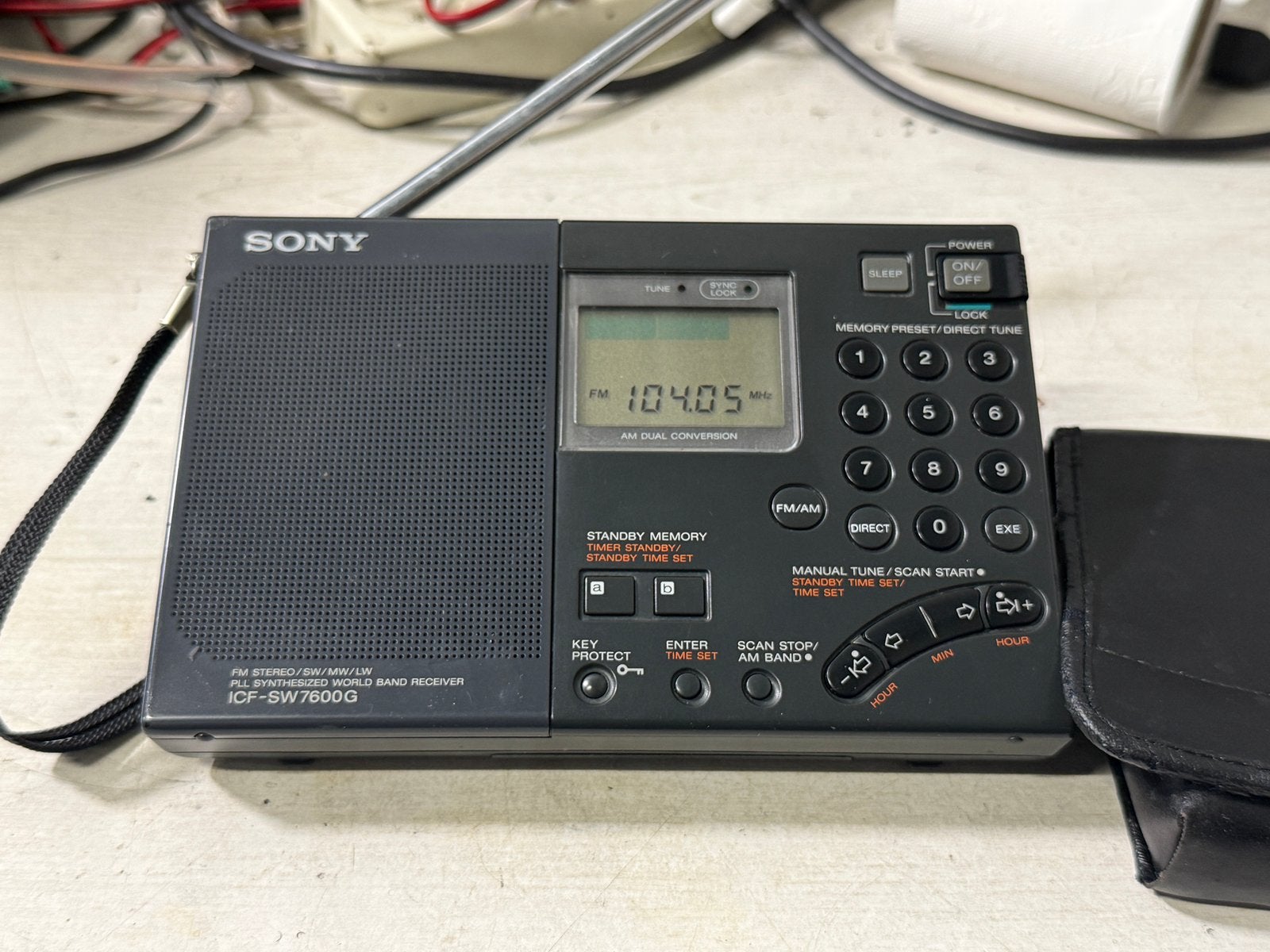 Sony wereld ontvanger