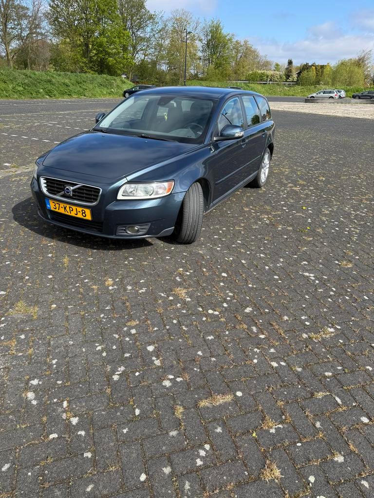 Volvo V50 1.8 2010 Blauw, Auto's, Volvo, Voorwielaandrijving, 125 pk, 4 cilinders, Blauw