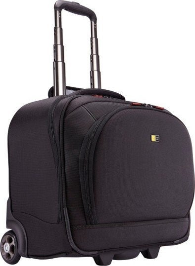 Case Logic Laptop Trolleytas - Zwart, Computers en Software, Laptoptassen, Gebruikt, Trolleytas, Case Logic, Handvat, Meerdere vakken