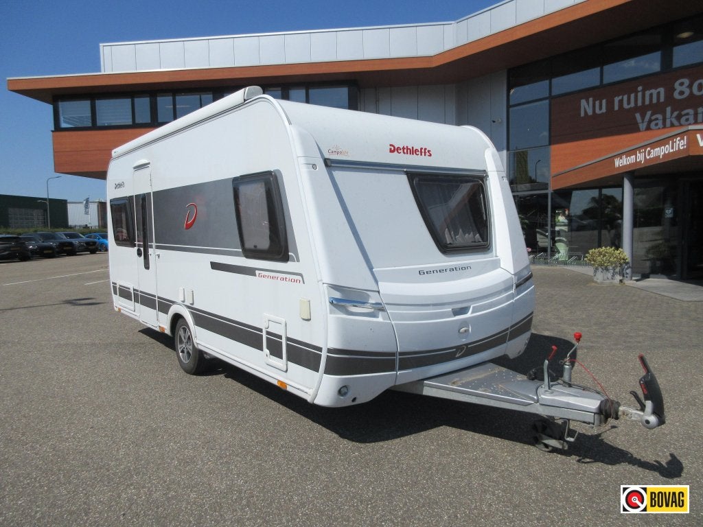 Dethleffs Generation 465 FR UNIEK MODEL, VASTE LUIFEL, Caravans en Kamperen, Caravans, Rondzit, Overige typen, Schokbreker, Dethleffs