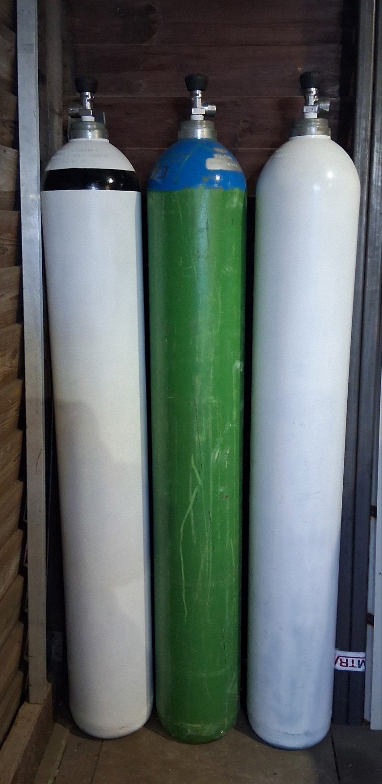 Te koop: Buffer fles ademlucht 50L 300Bar werkdruk. Gekeurd.