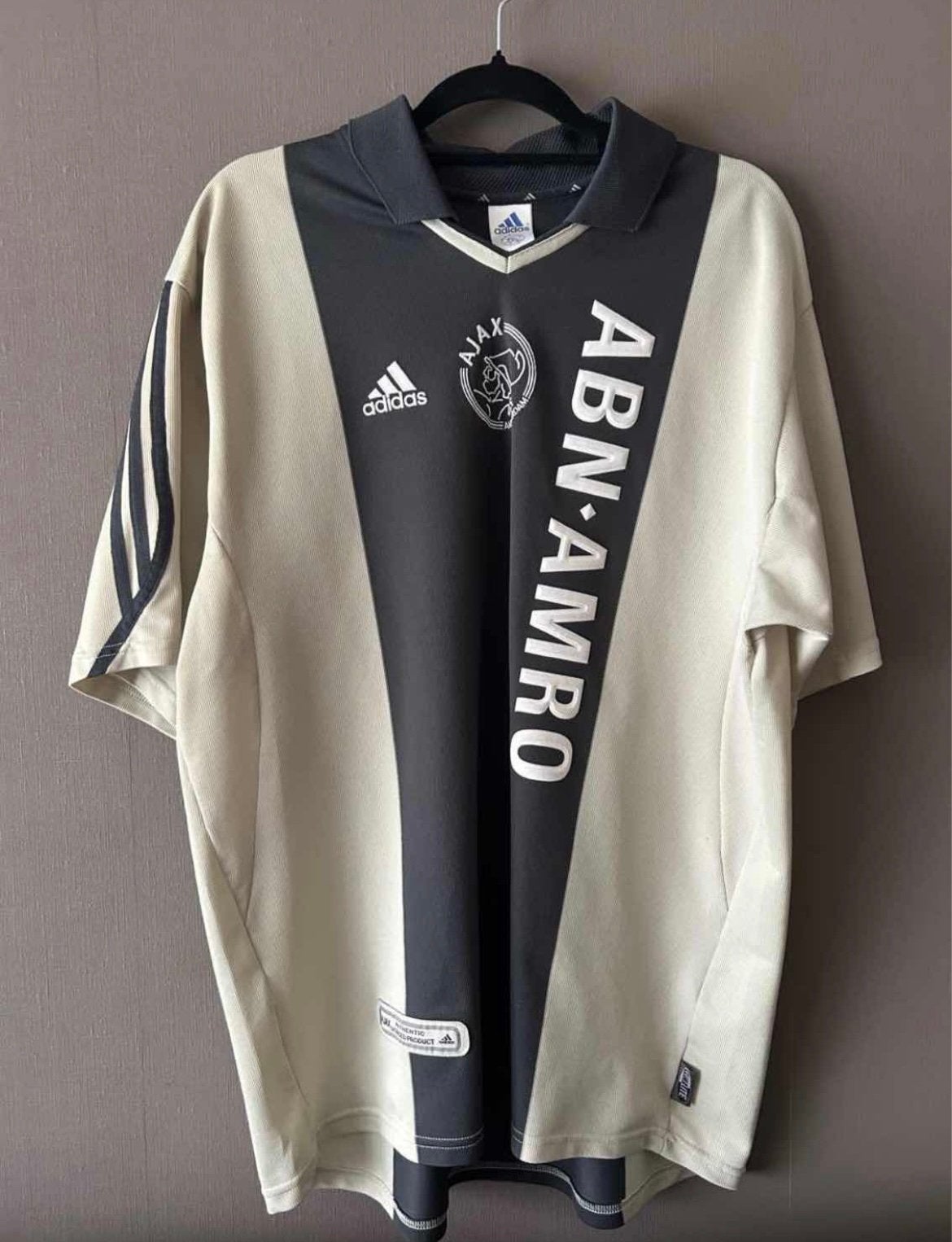 Ajax uitshirt 2001/2002, Maat XL, Ophalen of Verzenden, Zo goed als nieuw, Shirt