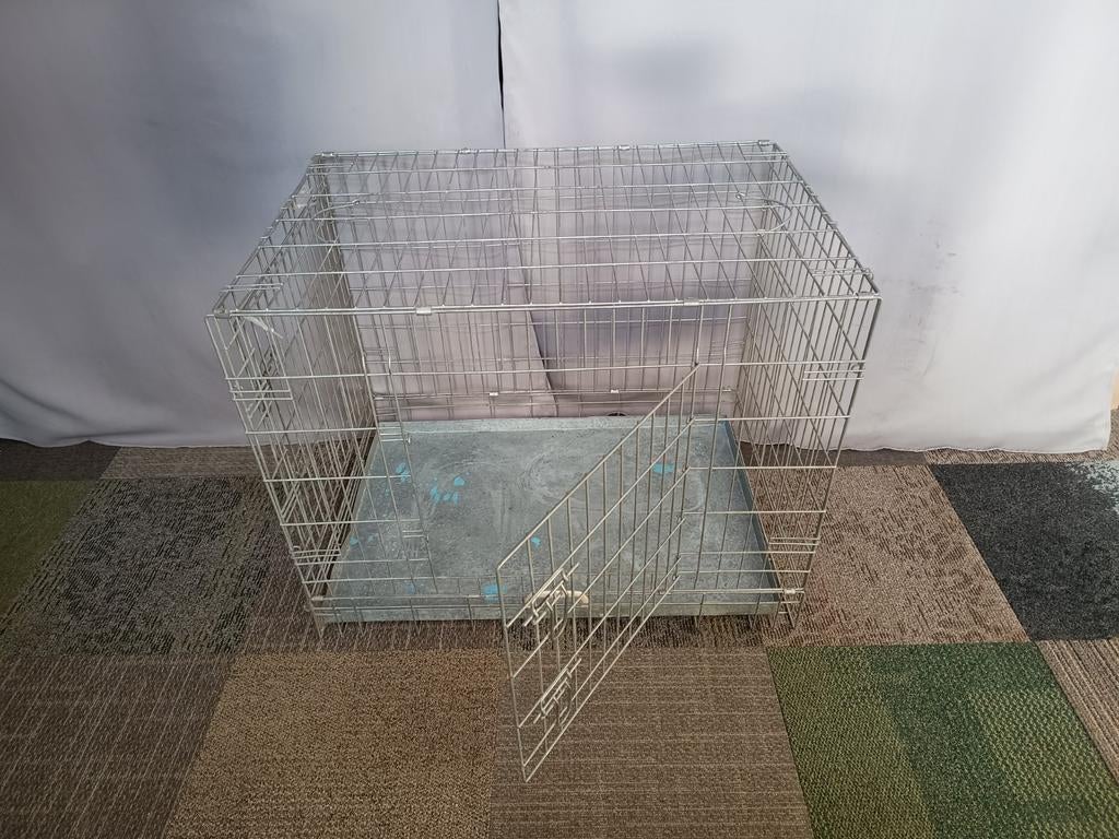 Grote metalen bench, Dieren en Toebehoren, Ophalen, Gebruikt