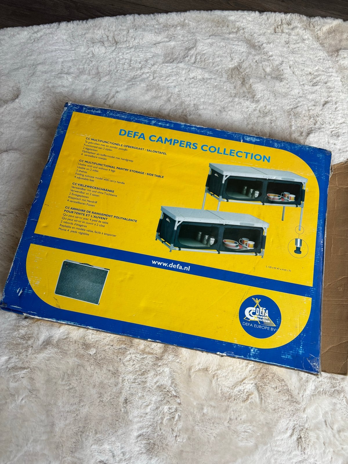 DEFA Campers Collection Multifunctionele Opbergkast, Caravans en Kamperen, Kampeeraccessoires, Ophalen, Nieuw