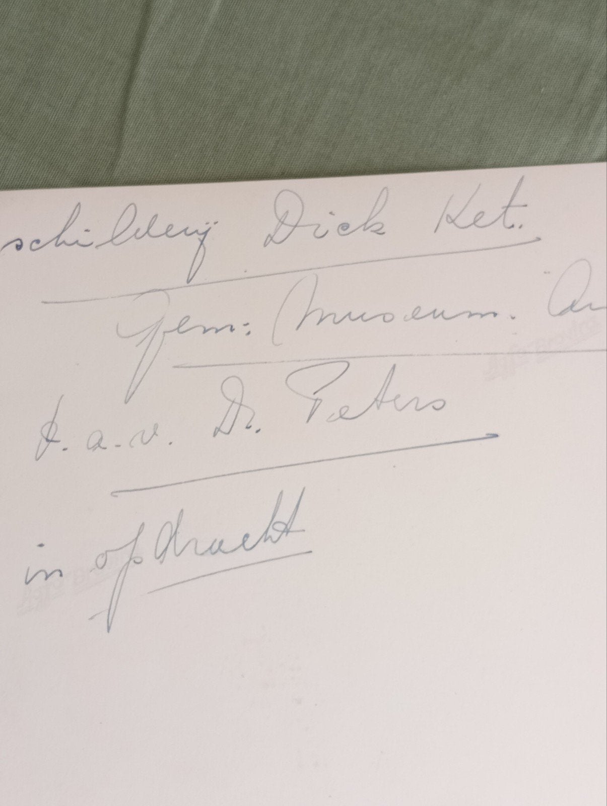 Louis Drent foto jaren 50-60 Stilleven Dick Ket, Ophalen of Verzenden