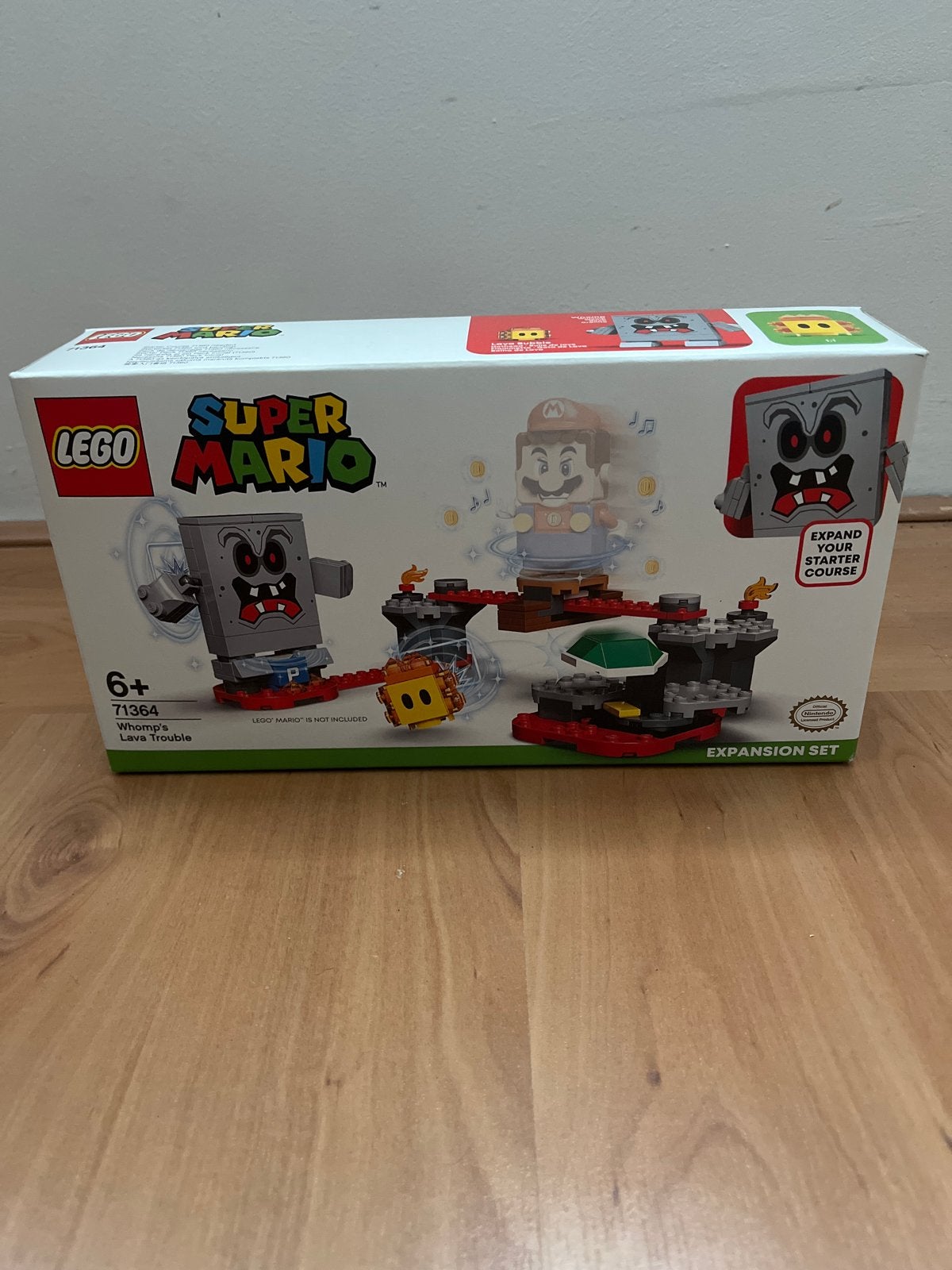 LEGO Super Mario 71364 Whomp's Lava Trouble Uitbreidingsset, Ophalen, Lego, Nieuw, Compleet