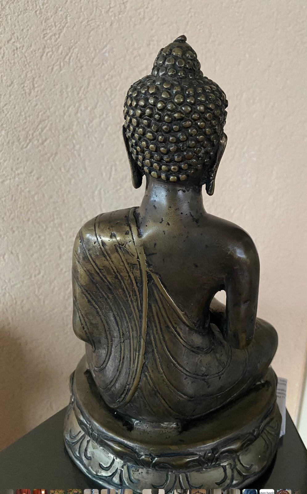 Te koop Budha beeld, Huis en Inrichting, Woonaccessoires | Boeddhabeelden, Ophalen of Verzenden, Zo goed als nieuw