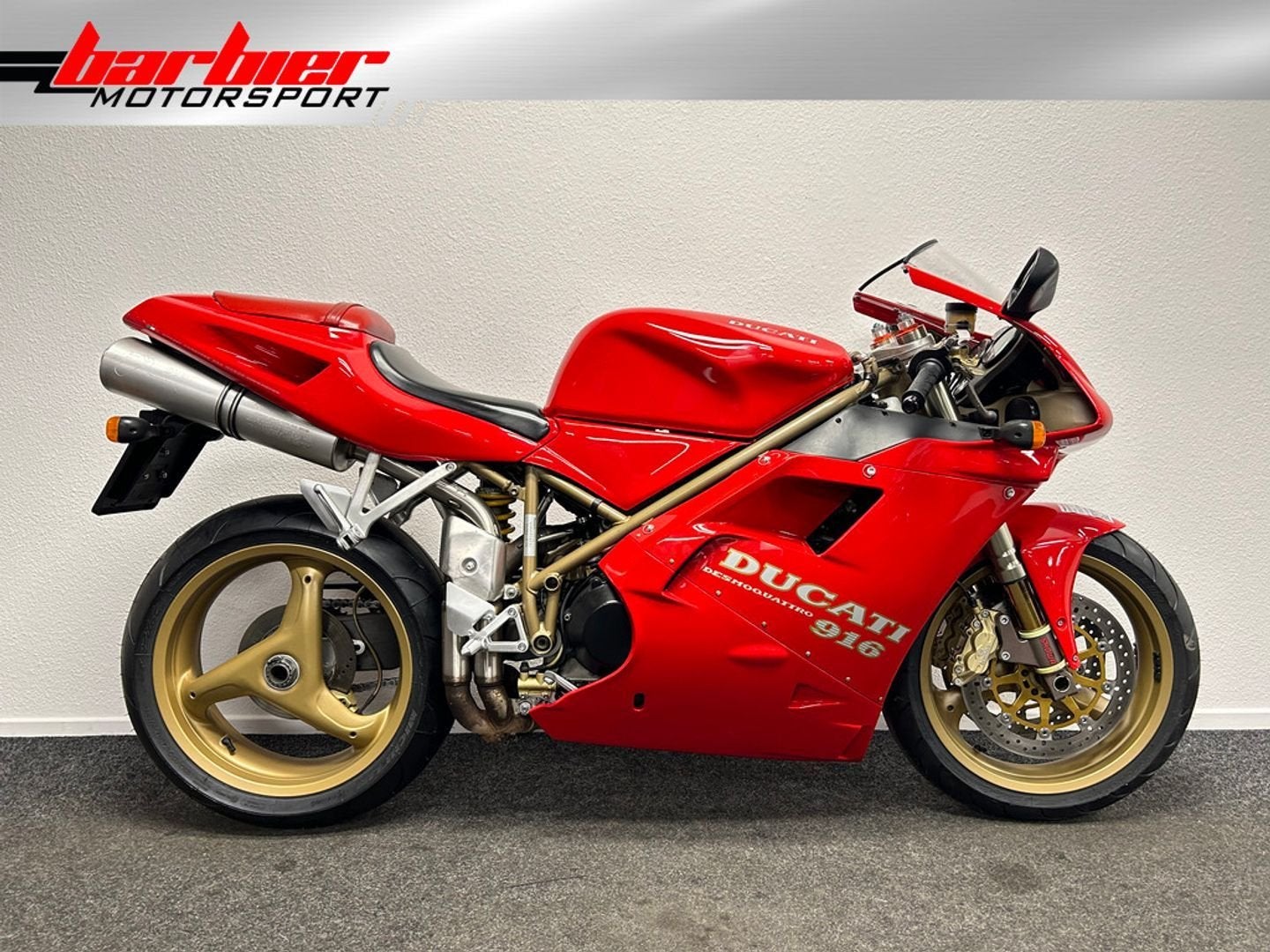 ️️Super mooie DUCATI 916 (bj 1998)️️, Motoren, 2 cilinders, Motorrijbewijs A, Bedrijf, Onbekend