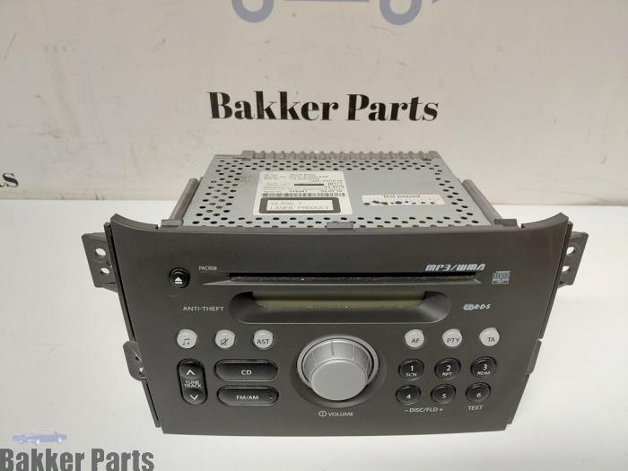 Radio CD Speler van een Opel Agila, Gebruikt, -, -, Opel
