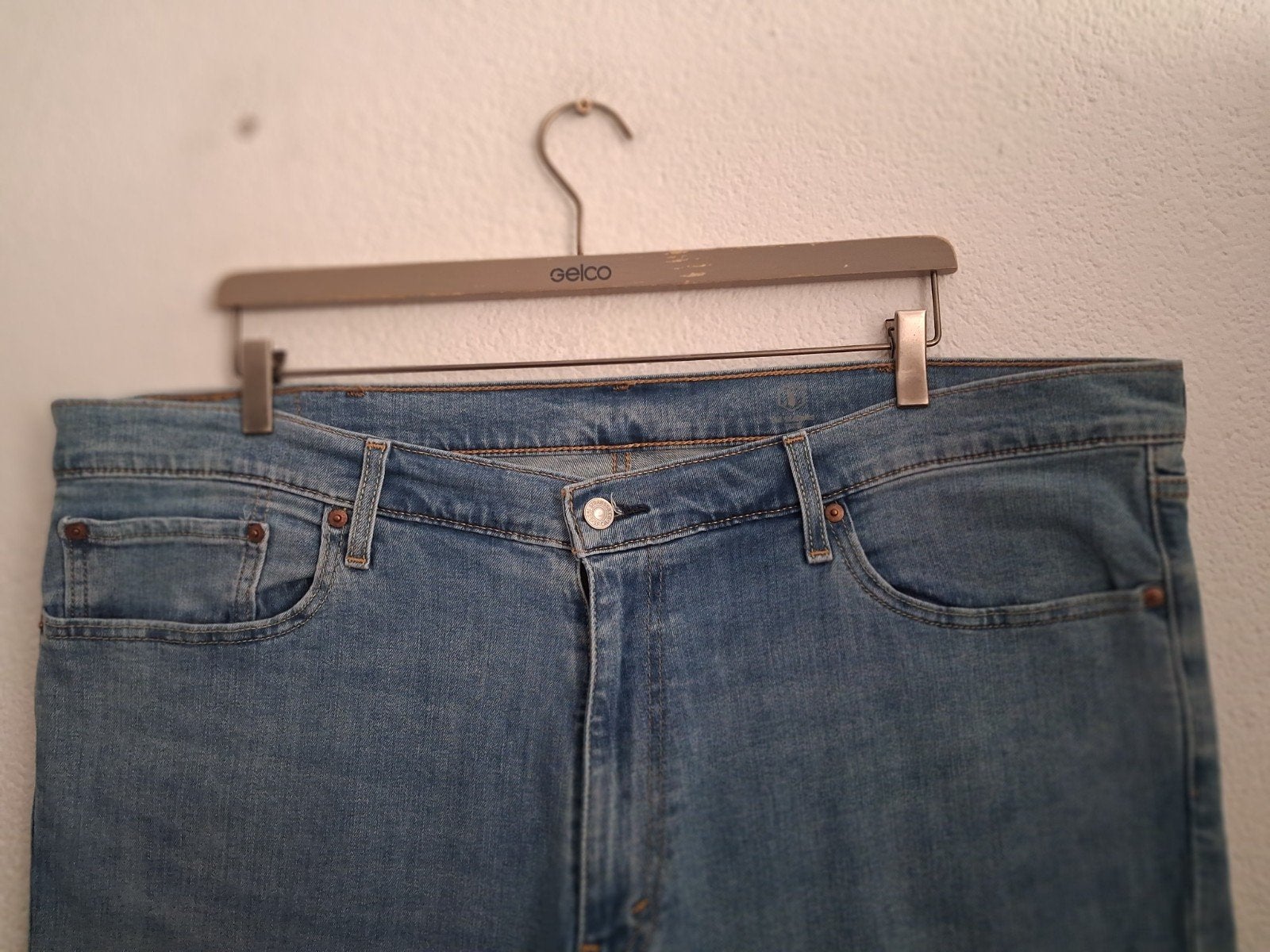Levi's 541 Athletic Taper Jeans W44 L30 - Zo goed als nieuw, Levi's, Blauw, Overige jeansmaten, Ophalen of Verzenden