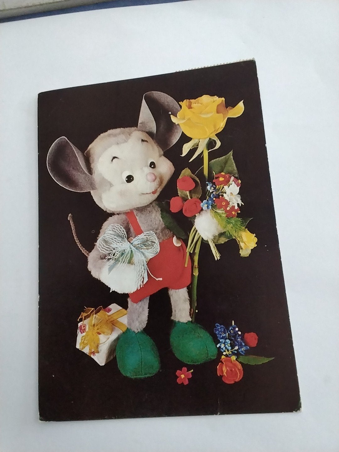 PLUCHE MUIS VAN HET MERK SCHUCO / ANCO 1/74, Verzamelen, Ophalen of Verzenden, 1980 tot heden, Overige thema's