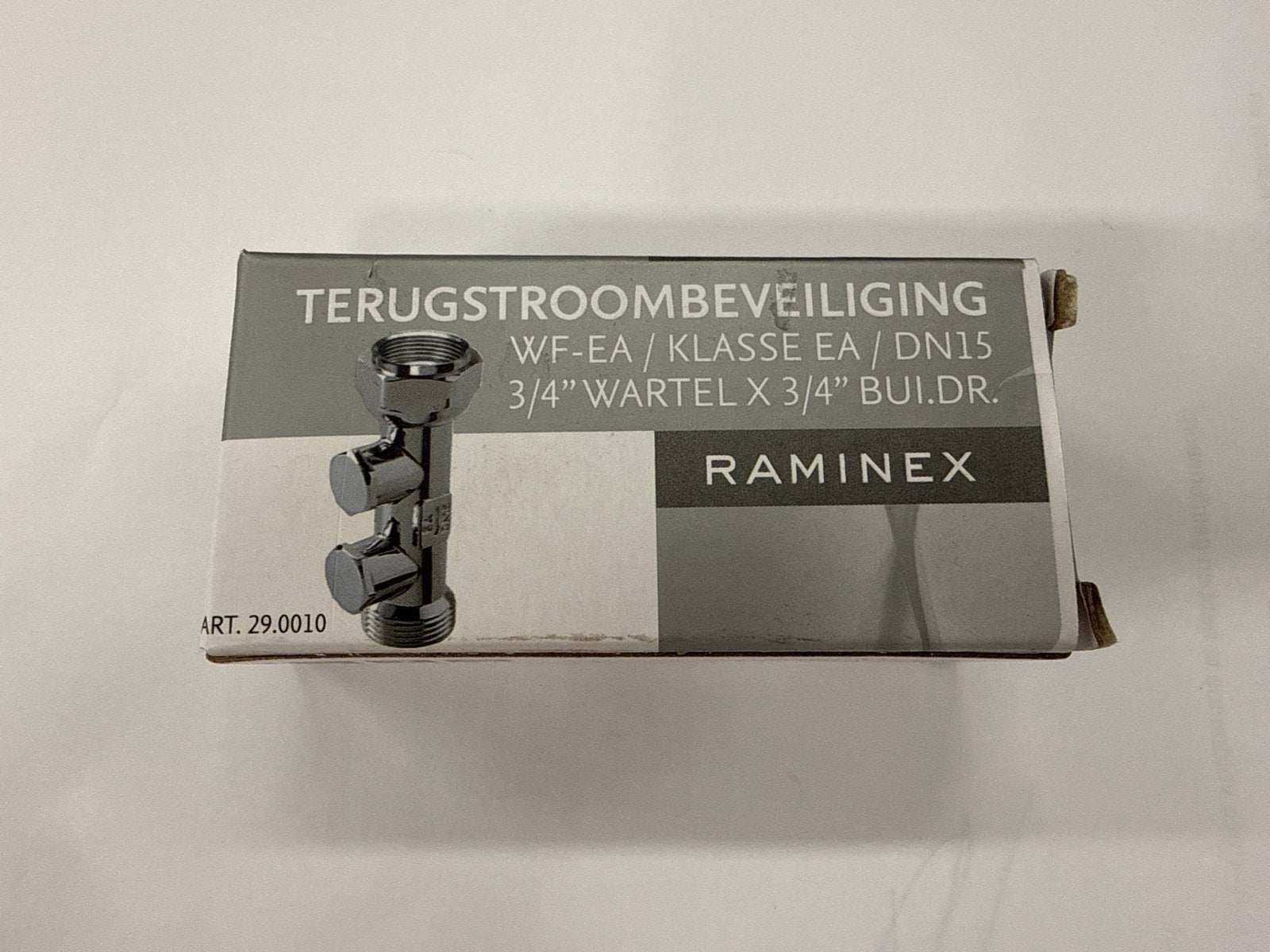 Raminex Terugstroombeveiliging WF-EA/DN15 3/4", Ophalen of Verzenden, Nieuw, Chroom, Overige typen