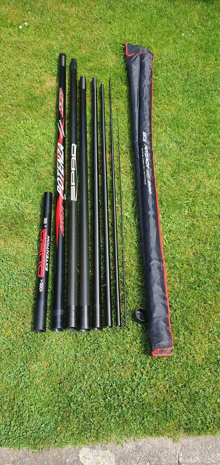 Arca Potenza 950, Ophalen, Vaste hengel
