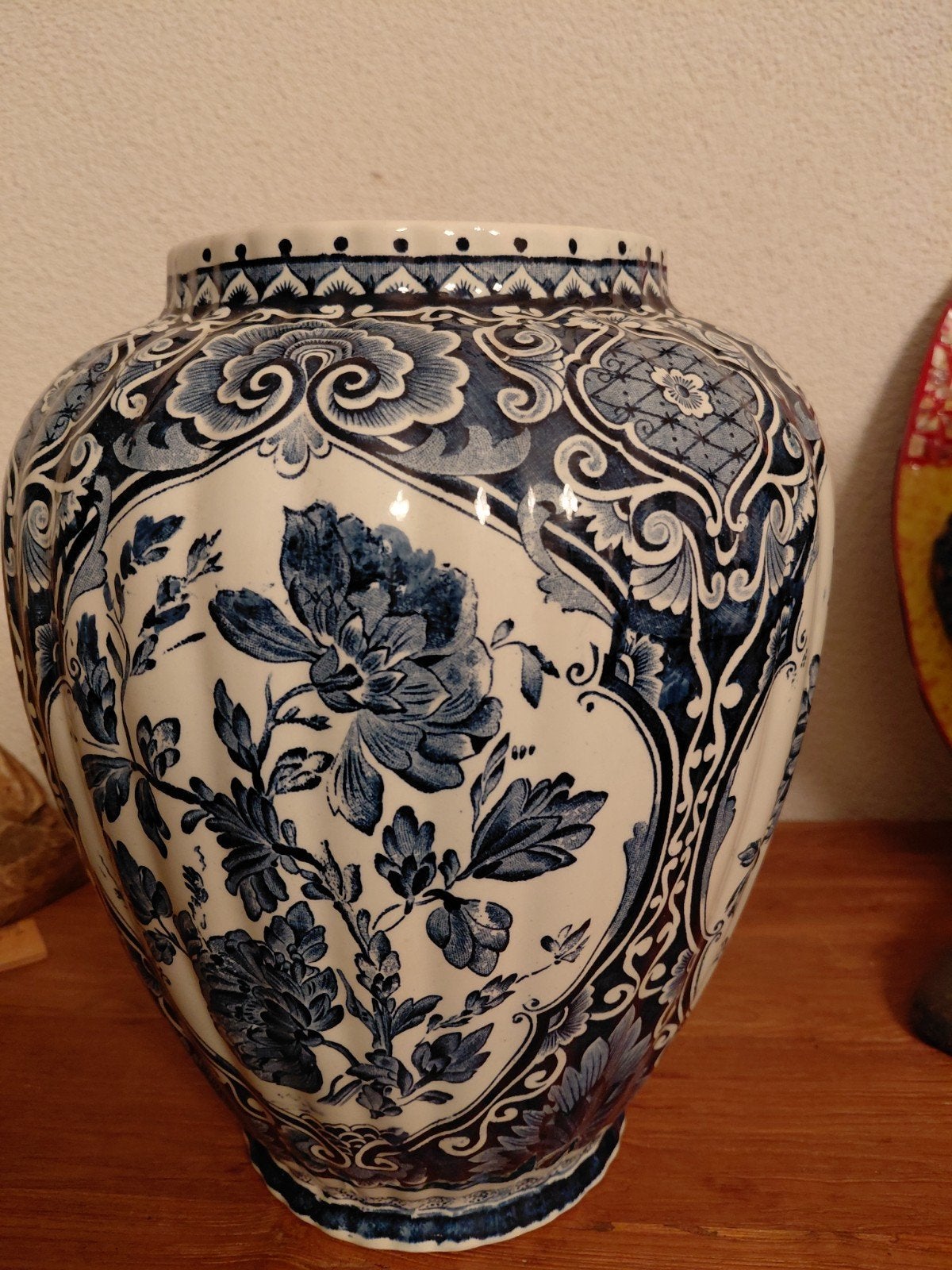 Mooie grote delfts blauwe vaas, Ophalen of Verzenden