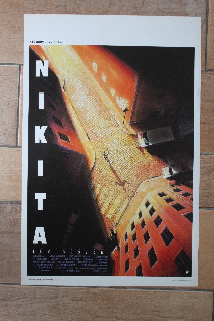 filmaffiche Luc Besson Nikita 1990 filmposter, Verzamelen, Posters, Rechthoekig Staand, Ophalen of Verzenden, Zo goed als nieuw