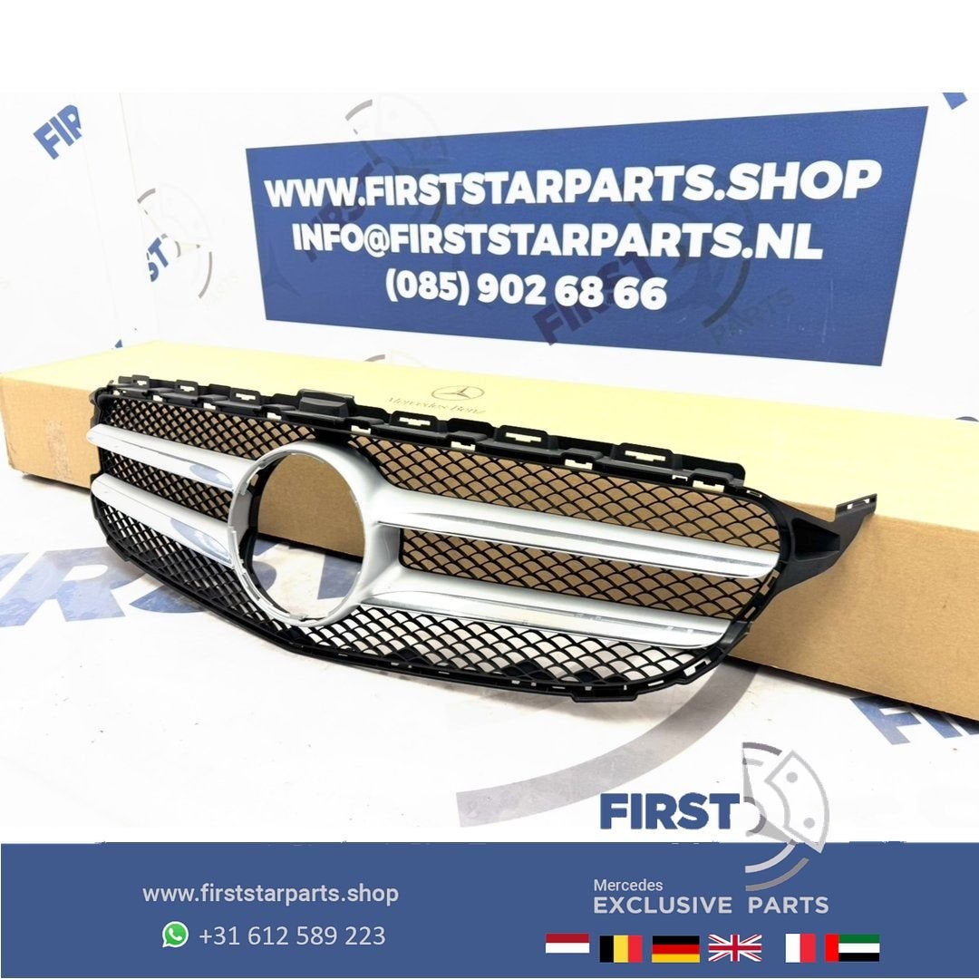W205 C205 S205 originele Gril voorbumper grille A2058800183, Gebruikt, -, Ophalen of Verzenden, -